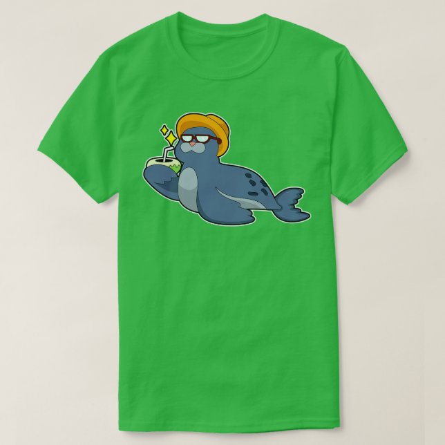 Seal with Coconut T-Shirt (Design Front)