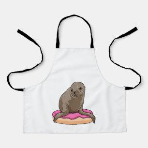 Seal with Donut Apron