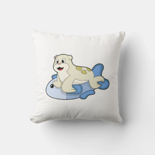 Seal with Fish Cushion