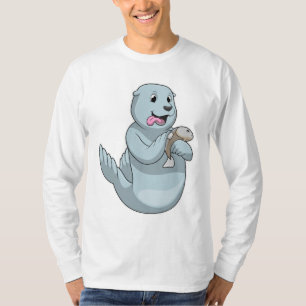 Seal with Fish T-Shirt