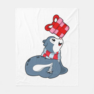 Seal with Gift Fleece Blanket
