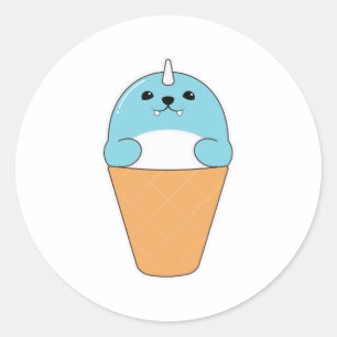 Seal with Ice cream cone