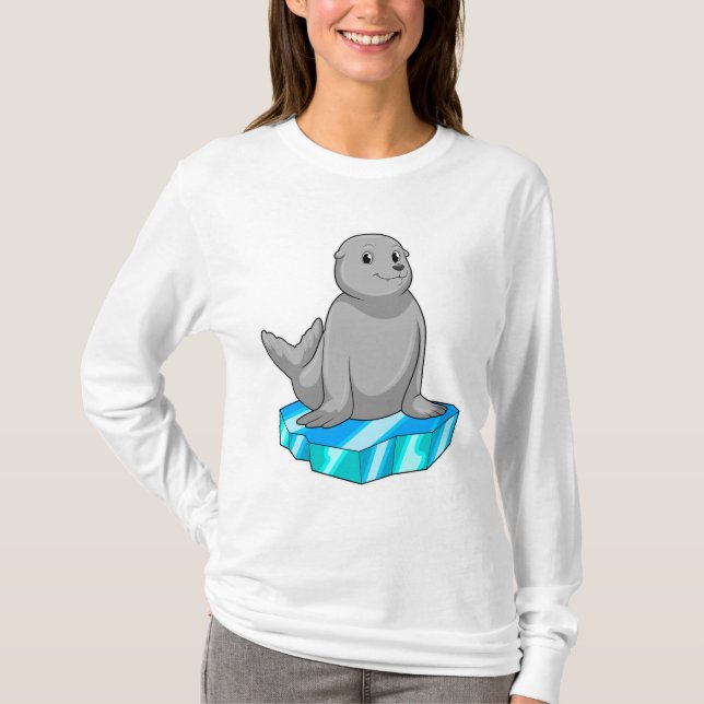 Seal with Ice floe T-Shirt (Front)