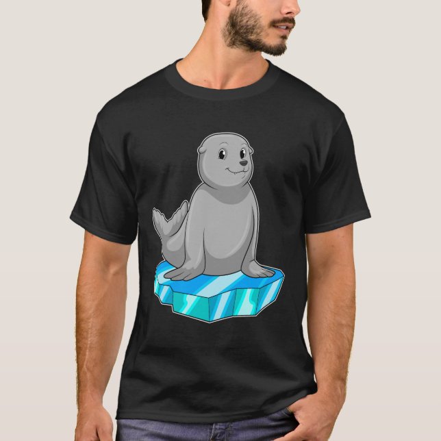 Seal with Ice floe T-Shirt (Front)