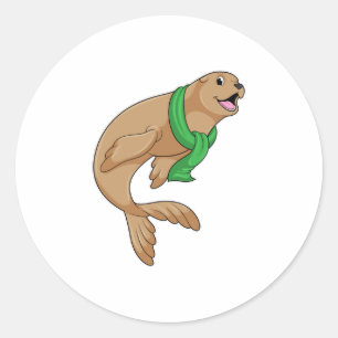 Seal with Scarf