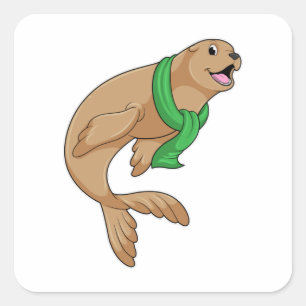 Seal with Scarf