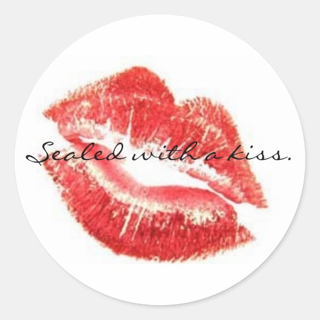 Sealed Classic Round Sticker (Front)