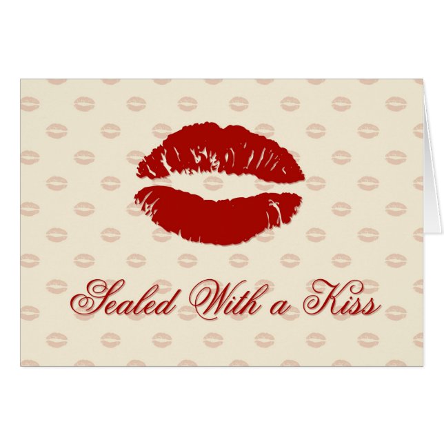 Sealed with a Kiss (Front Horizontal)