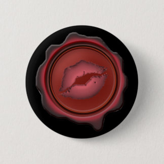 SEALED WITH a KISS by SHARON SHARPE 6 Cm Round Badge