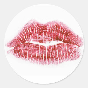 Sealed with a Kiss Classic Round Sticker