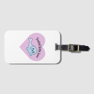 Sealed with Love Seal Luggage Tag