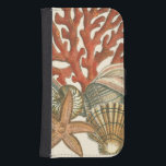 Sealife Collection Samsung S4 Wallet Case<br><div class="desc">This art print displays sharp,  vivid images with a high degree of colour accuracy. Get your sealife collection today in this vintage print. It beautiful red coral reef and lovely starfish will go great on any product.</div>