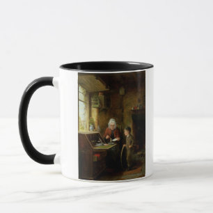 Sealing a Letter, 1890 (oil on panel) Mug