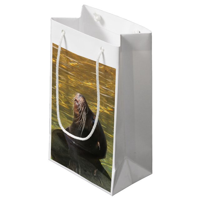Sealion Small Gift Bag (Front Angled)