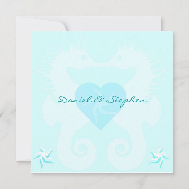 SeaLove Invitation (Front)