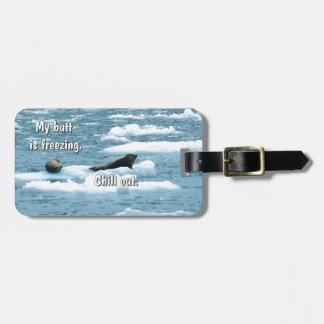 Seals on luggage tag