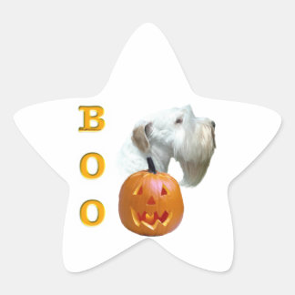 Sealyham Terrier Boo Star Sticker