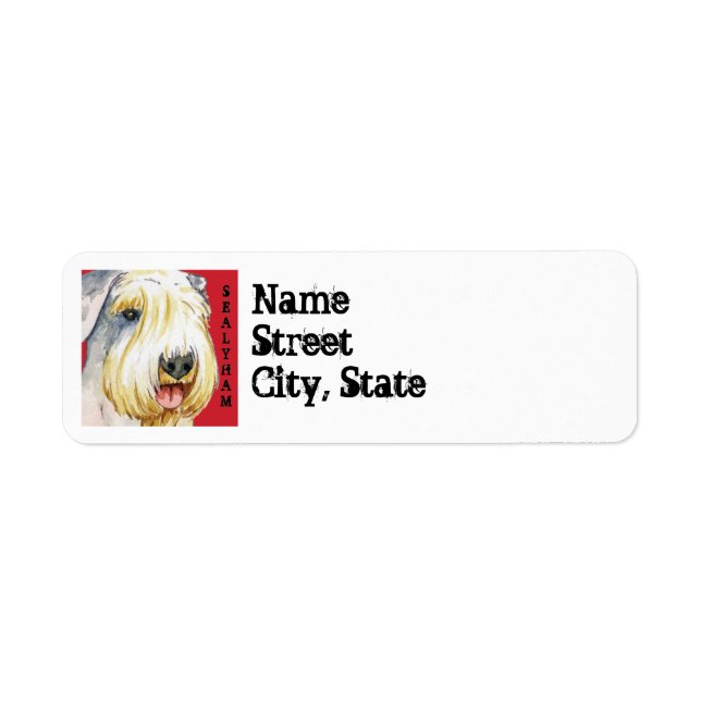 Sealyham Terrier Colour Block (Front)