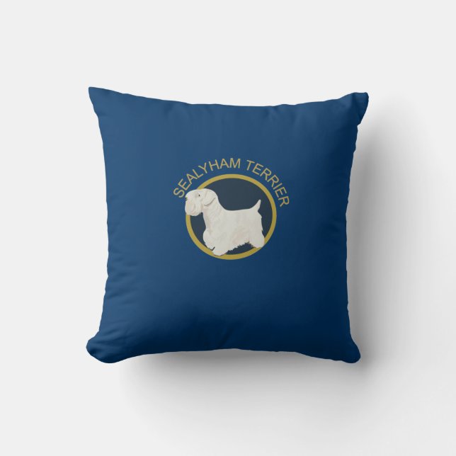 SEALYHAM TERRIER CUSHION (Front)