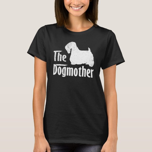 Sealyham Terrier   Dog Mum Mother's Day T-Shirt (Front)