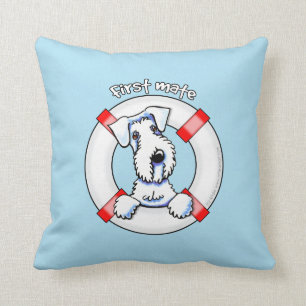 Sealyham Terrier First Mate Cushion