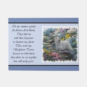 Sealyham Terrier Lovers Art Doormat