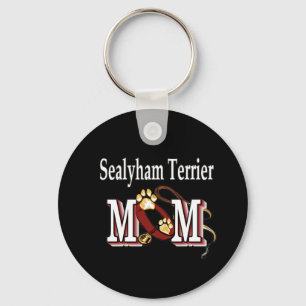 Sealyham Terrier MOM Gifts Key Ring