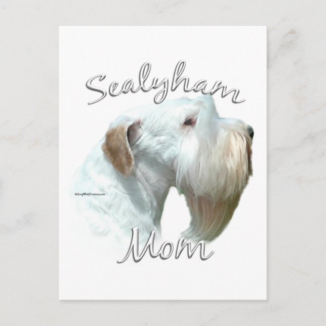 Sealyham Terrier Mum 2 Postcard (Front)