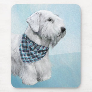 Sealyham Terrier Painting - Cute Original Dog Art Mouse Mat