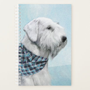 Sealyham Terrier Painting - Cute Original Dog Art Planner