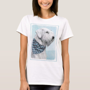 Sealyham Terrier Painting - Cute Original Dog Art T-Shirt