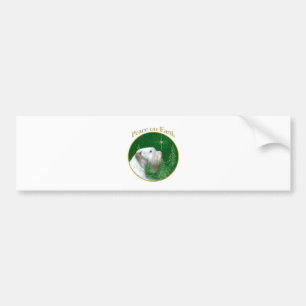 Sealyham Terrier Peace on Earth Bumper Sticker