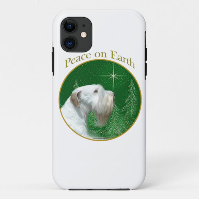 Sealyham Terrier Peace on Earth Case-Mate iPhone Case (Back)