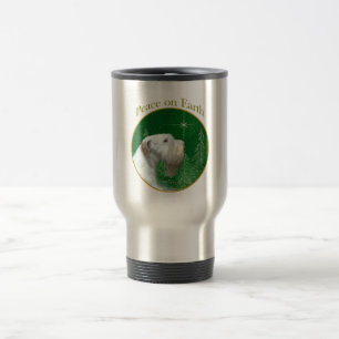 Sealyham Terrier Peace on Earth Travel Mug