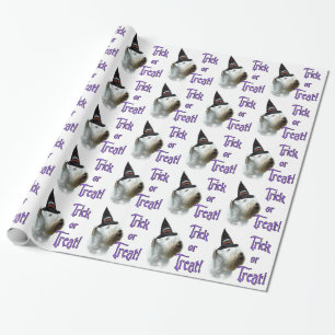 Sealyham Terrier Trick or Treat Wrapping Paper
