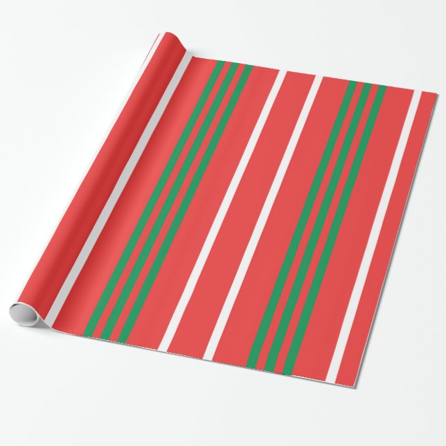 SEAM MATCHES: Christmas Wrapping Paper (Unrolled)