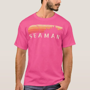 Seaman Wv Evergreen Sunset Eighties T-Shirt