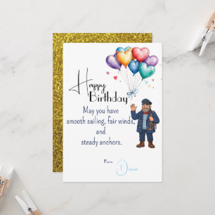 Seaman's Birthday Card