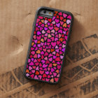 Seamles Colourful Hearts Pattern Love