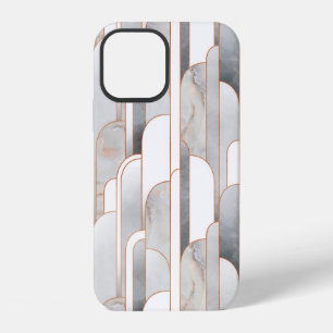 Seamless abstract art deco pattern with texture an iPhone 12 case