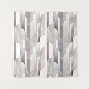 Seamless abstract art deco pattern with texture an tapestry