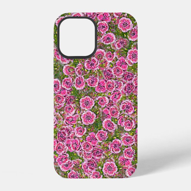 seamless abstract background. factory textile flow iPhone case (Back)