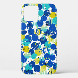 seamless abstract background pattern, with splashe iPhone 12 case