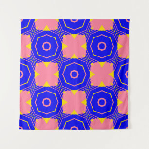 Seamless abstract geometric floral patternabstract tapestry