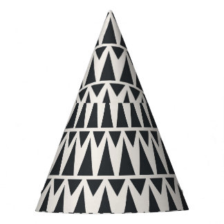 Seamless Abstract Geometric Modern Pattern Party Hat