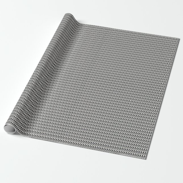Seamless Abstract Geometric Modern Pattern Wrapping Paper (Unrolled)