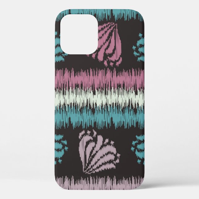 Seamless abstract ikat pattern with the image of f Case-Mate iPhone case (Back)