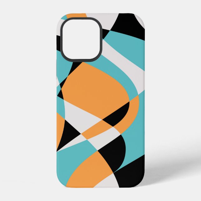 Seamless abstract waves pattern. Gorgeous seamless iPhone Case (Back)