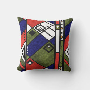Seamless african ethno traditional texture pattern cushion