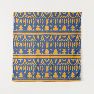 Seamless african pattern tapestry